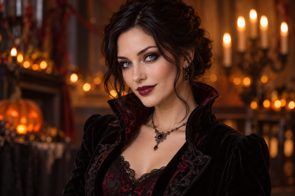 Planning a Halloween Look Around Eye Colour
